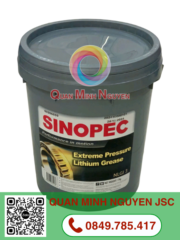 SINOPEC LITHIUM EP GREASE NLGI 2