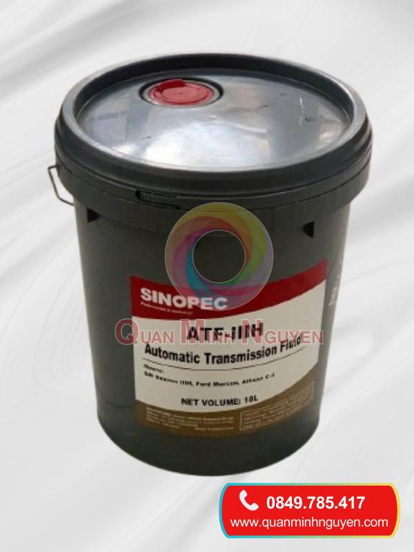 Dầu hộp số tự động SINOPEC ATF III-H xô 18L