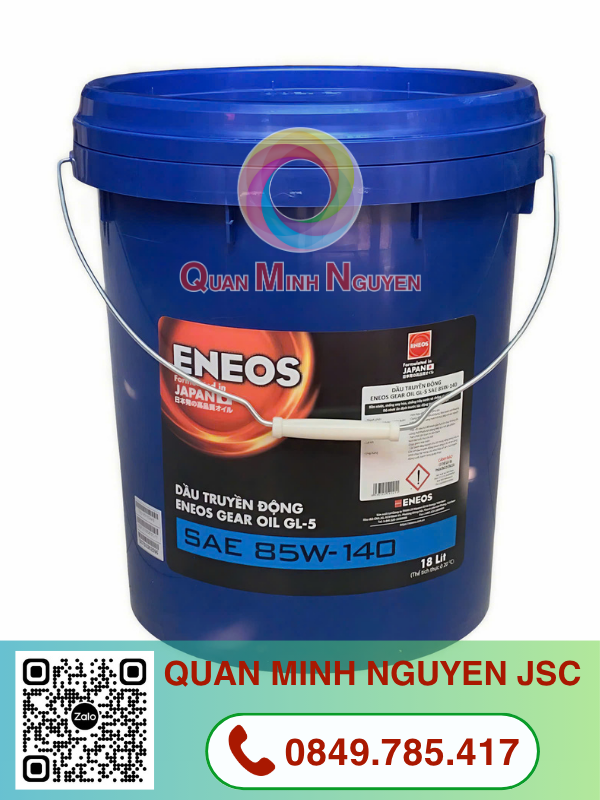 Dầu cầu ENEOS GEAR OIL 85W140 GL-5