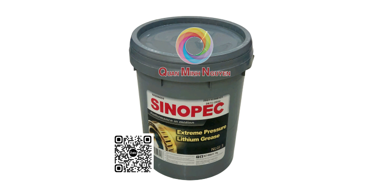 Mỡ bôi trơn sinopec lithium ep grease nlgi 3