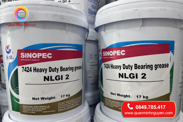 SINOPEC HIGH TEMP AND HEAVY 7424 GREASE