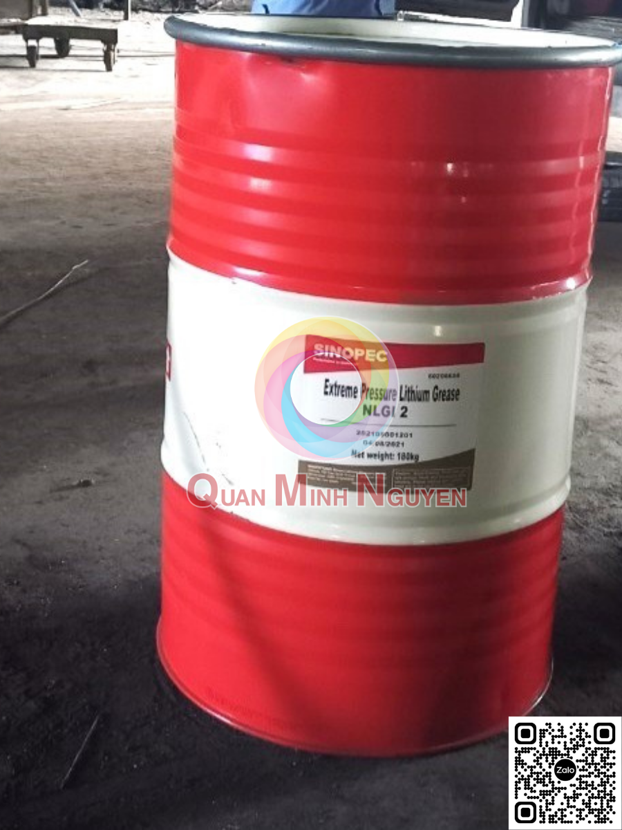Quan Minh Nguyen mo bo sinopec lithium ep grease nlgi 2