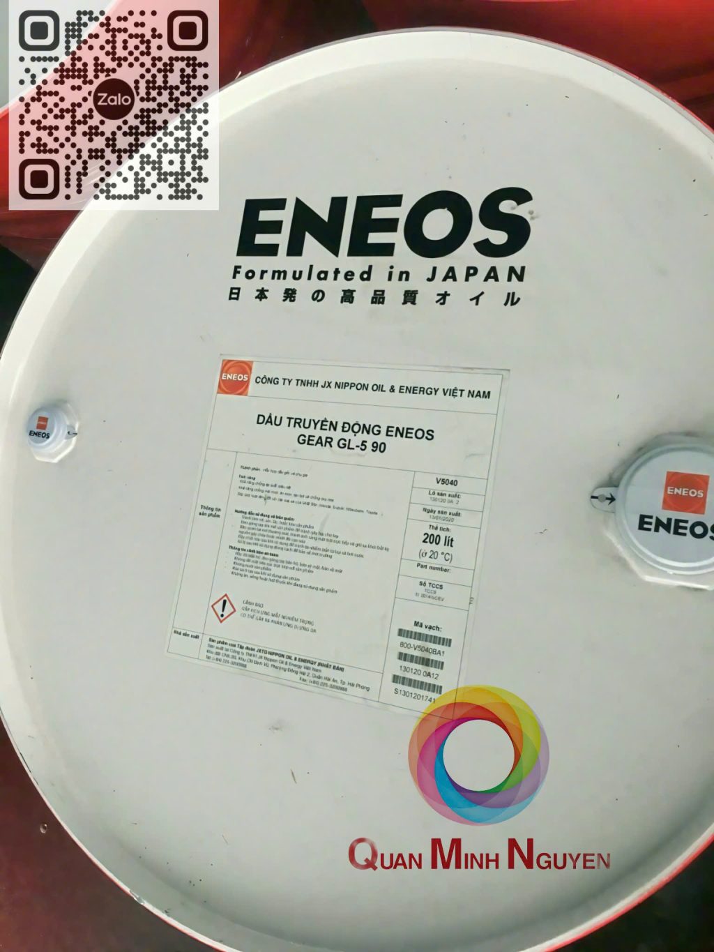 Dầu hộp số ENEOS Gear Oil 90 GL-5 