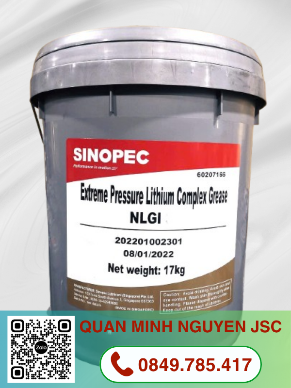 SINOPEC LITHIUM COMPLEX EP GREASE