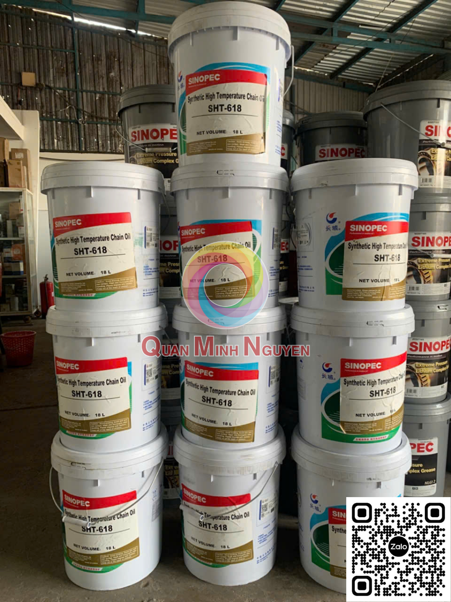 DẦU XÍCH TẢI SINOPEC SHT -618