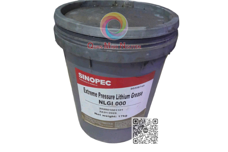 Mỡ bôi trơn SINOPEC LITHIUM EP GREASE NLGI 000 