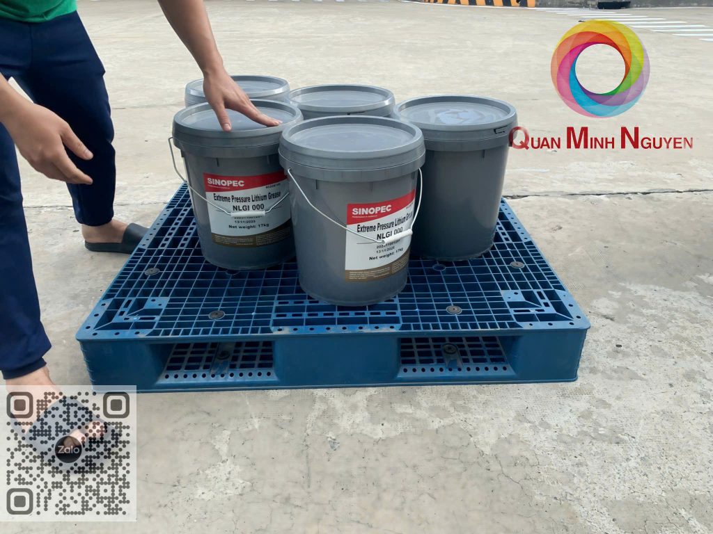 Mỡ bôi trơn Sinopec Lithium EP NLGI 000