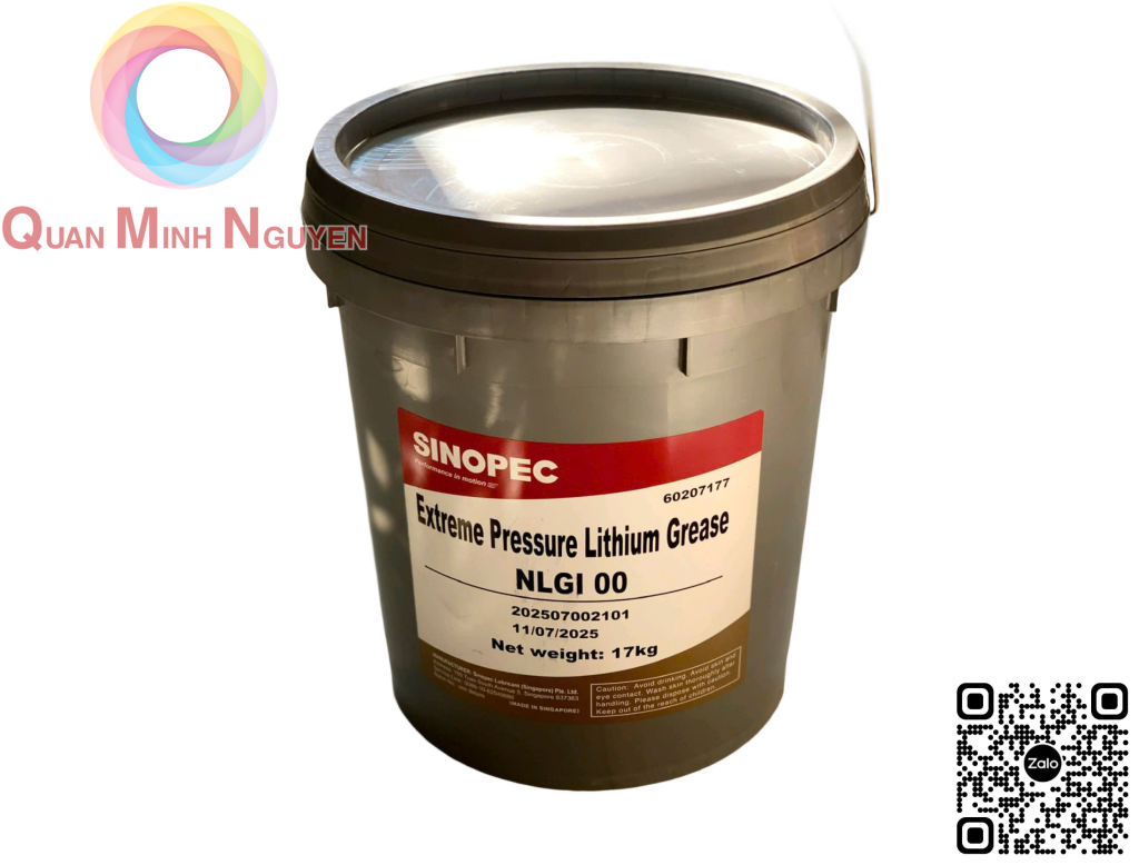 Mỡ bôi trơn SINOPEC LITHIUM EP GREASE NLGI 00