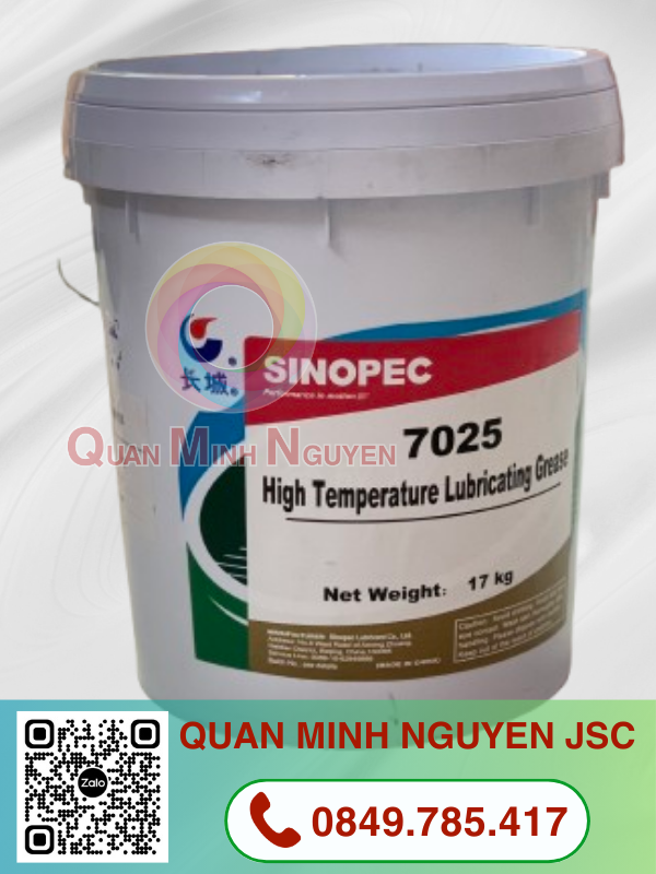 SINOPEC 7025 HIGH TEMP GREASE