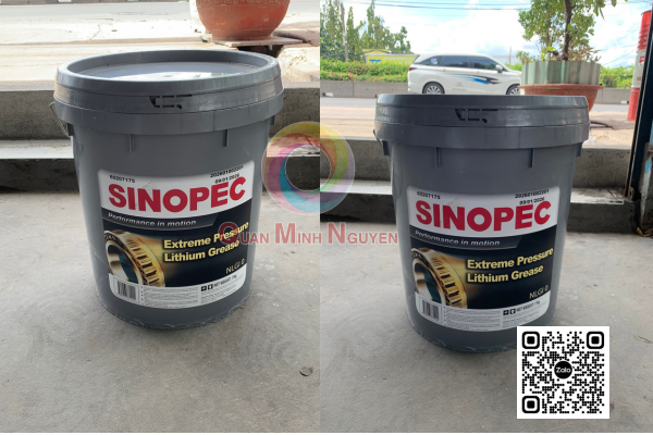 Mỡ Sinopec Lithium EP Grease NLGI 0