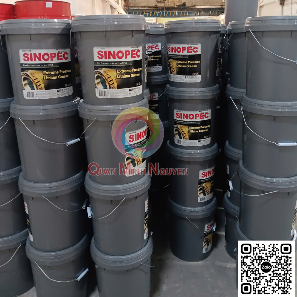 Mỡ bò SINOPEC Lithium EP Grease NLGI 0