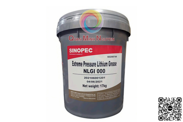 Mỡ bôi trơn SINOPEC LITHIUM EP NLGI 00