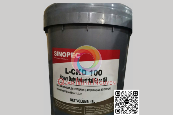Dầu bánh răng công nghiệp chịu tải nặng SINOPEC L-CKD 100