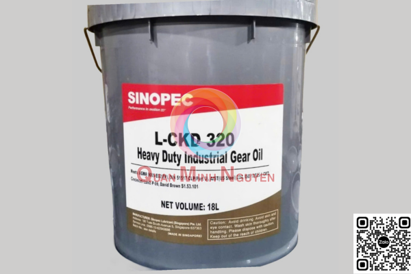 Dầu bánh răng công nghiệp chịu tải nặng SINOPEC L-CKD 320