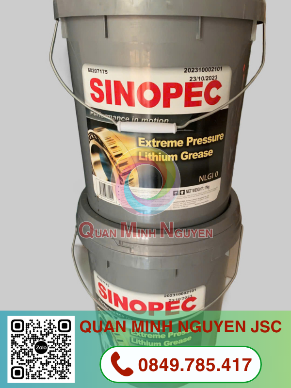 SINOPEC LITHIUM EP GREASE NLGI 0