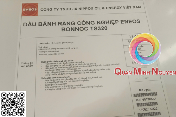 Dầu bánh răng ENEOS BONNOC TS 320