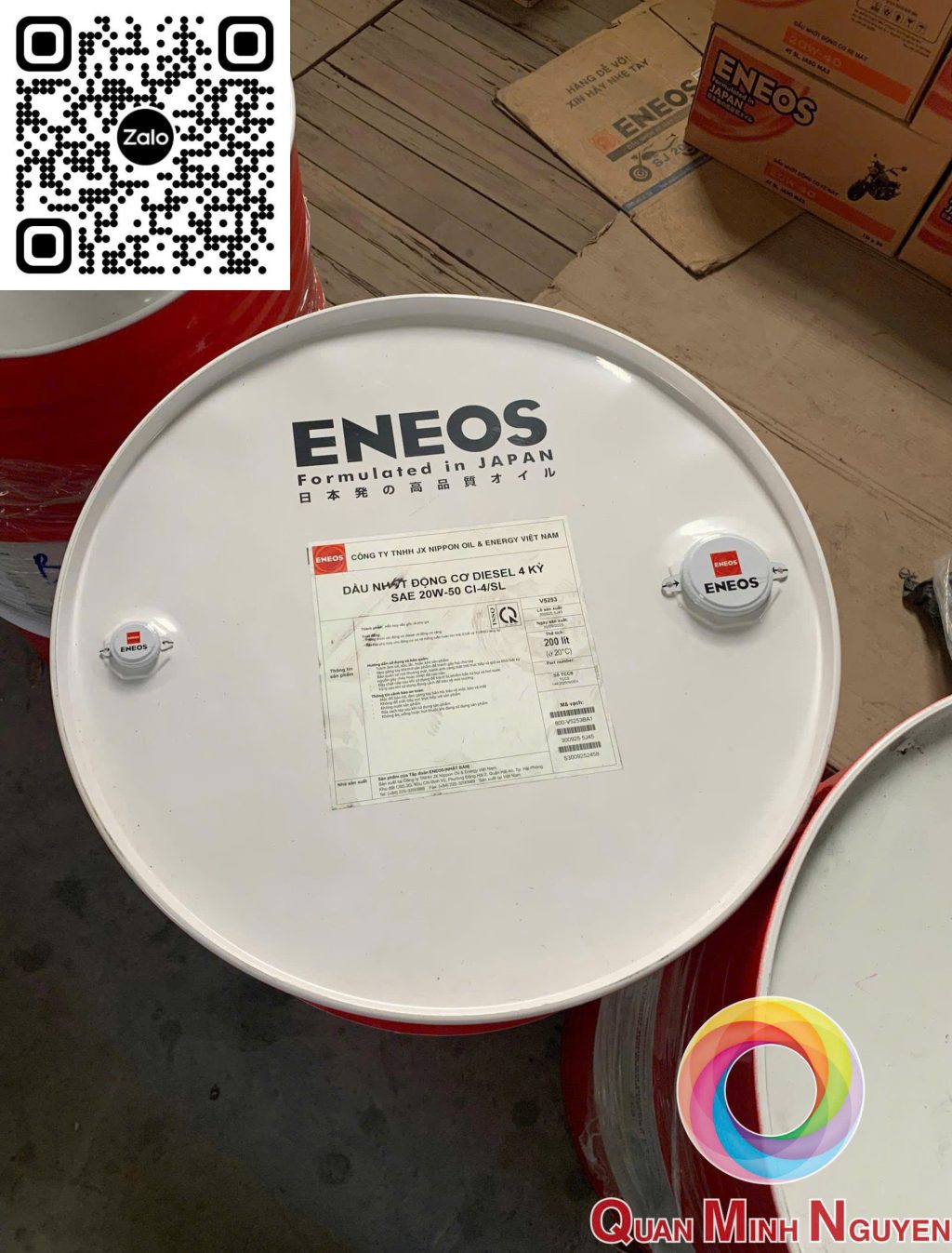 Dầu động cơ ENEOS DEO 20W50 CI-4/SL