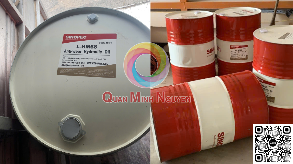 DẦU THỦY LỰC SINOPEC L-HM 68