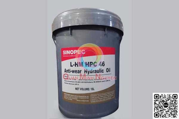 DẦU THỦY LỰC SINOPEC L-HM HPC 46