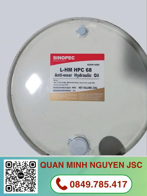 SINOPEC L-HM HPC 32,46,68 SINOPEC L-HM HPC 32,46,68