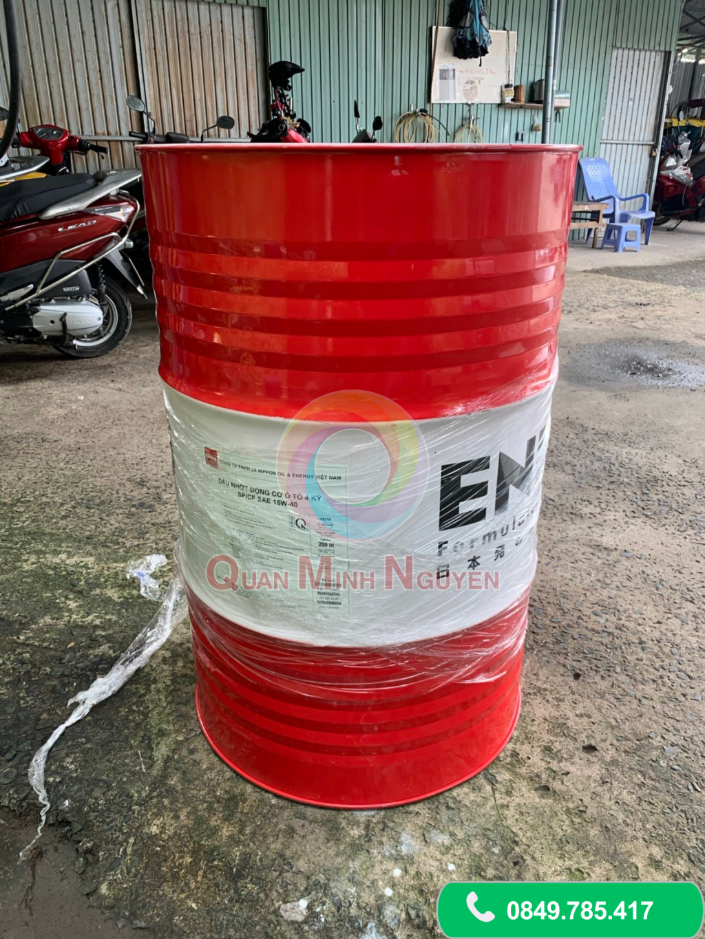 Dầu động cơ ENEOS Motor Oil SP/CF 15W40 