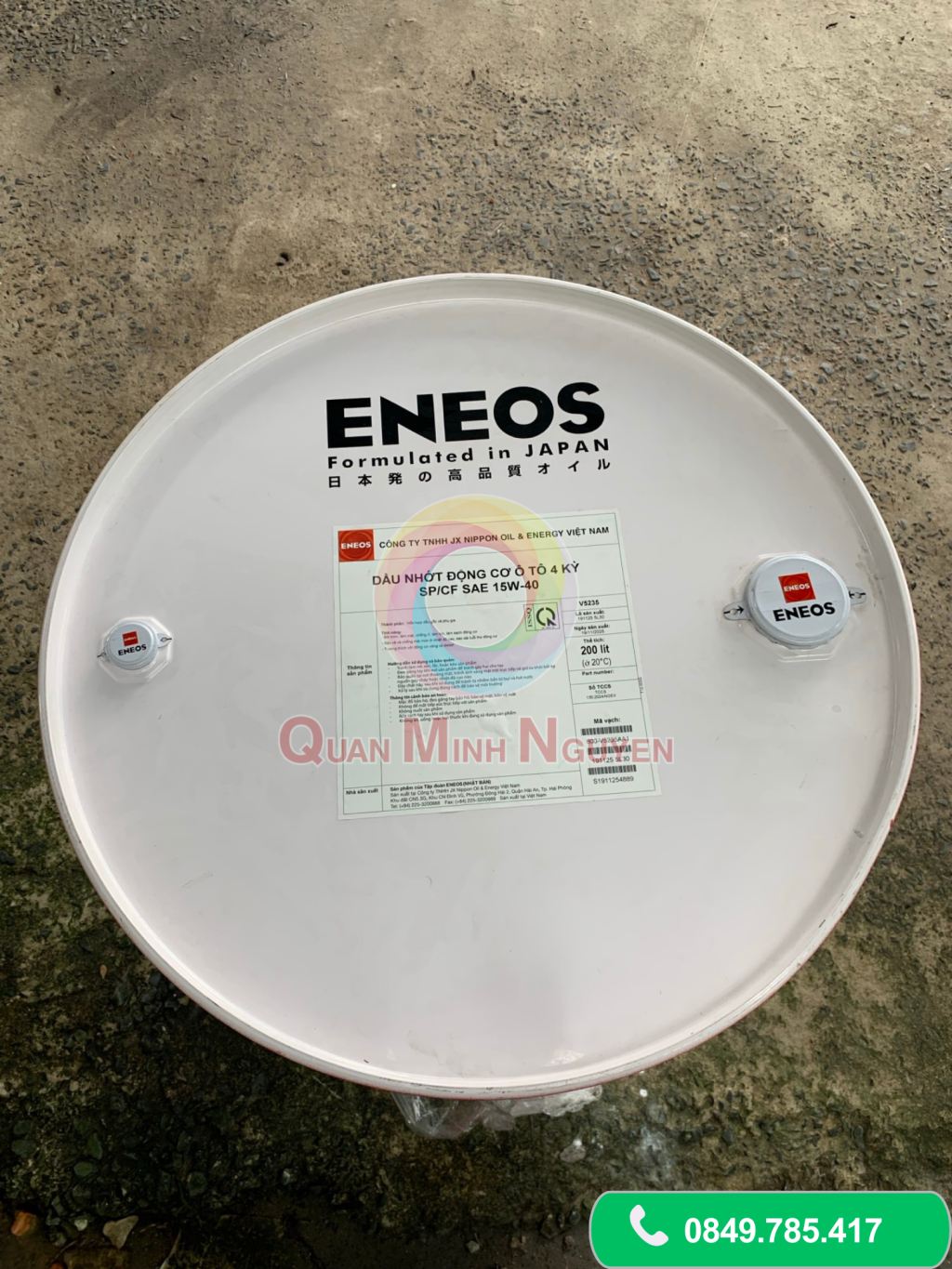 Dầu động cơ ENEOS Motor Oil SP/CF 15W40