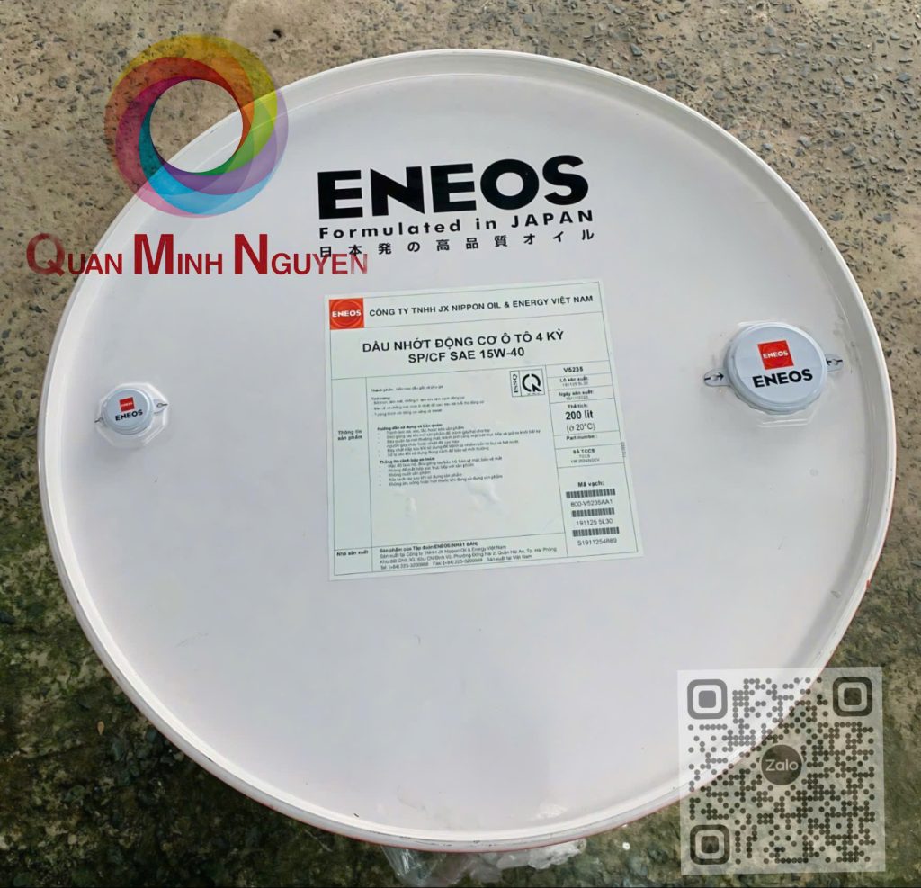 Dầu nhớt oto ENEOS 15W40 SP/CF