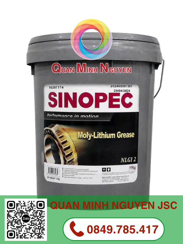 SINOPEC MOLY LITHIUM GREASE