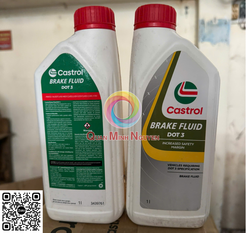 Dầu phanh Castrol Brake Fluid DOT 3