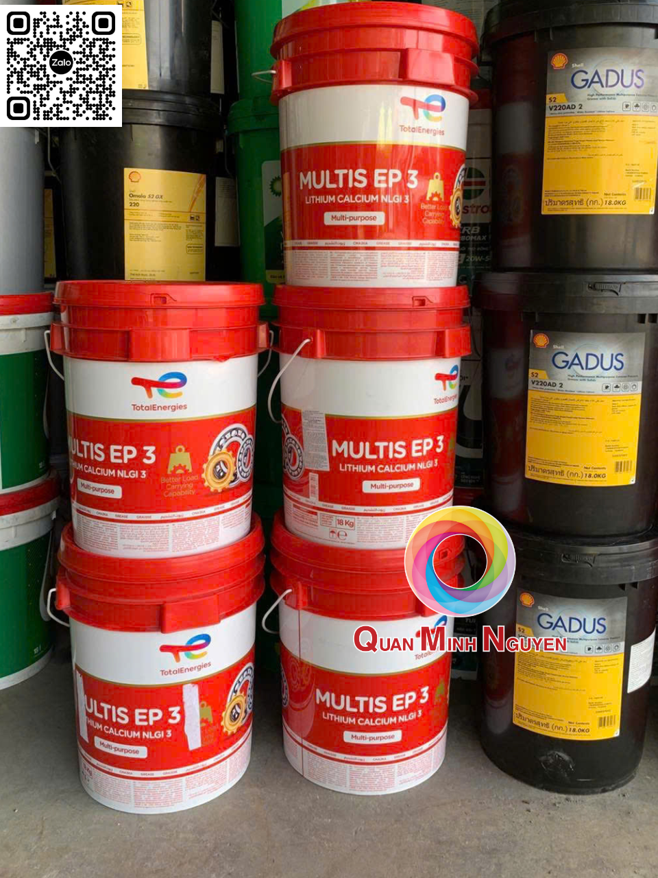 Mỡ bôi trơn Total Multis Ep 3