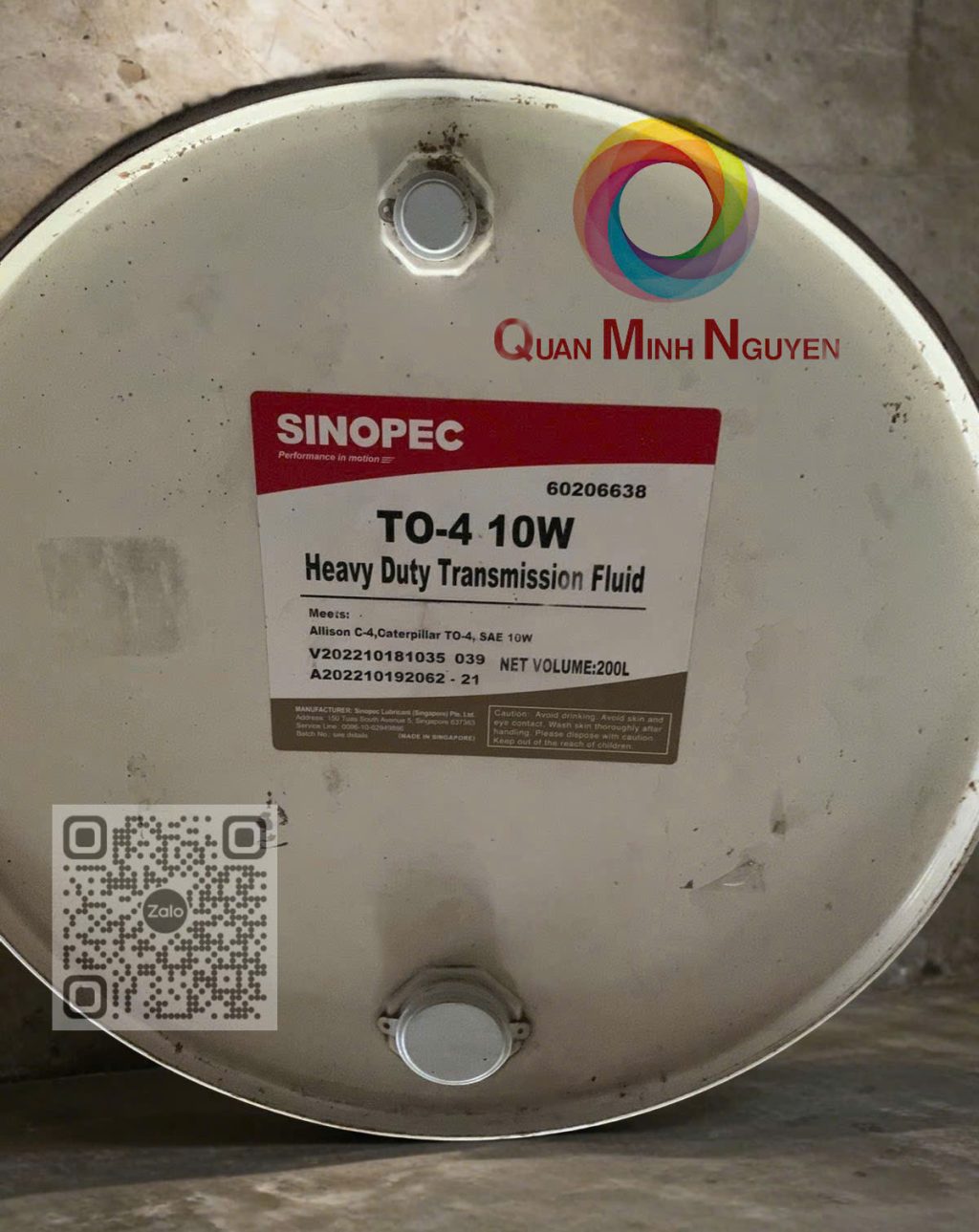 Dầu truyền động SINOPEC TO-4 10W
