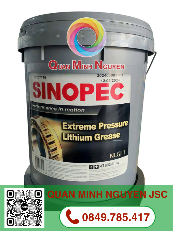 SINOPEC LITHIUM EP GREASE NLGI 1