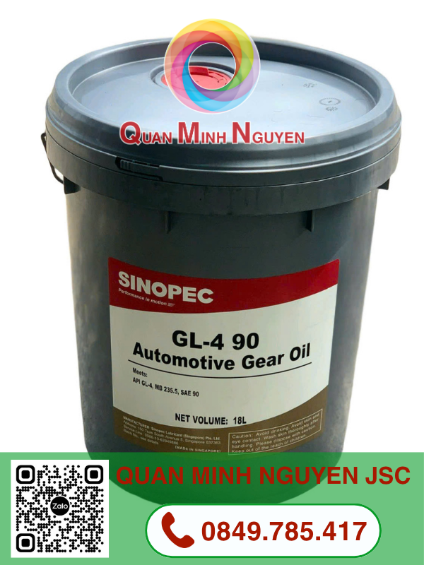 sinopec gear 90 gl-4