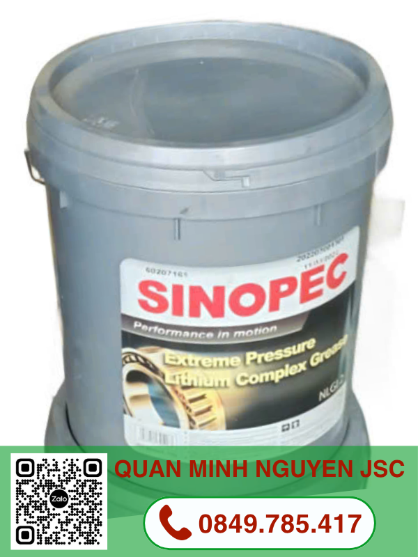 SINOPEC LITHIUM COMPLEX EP NLGI 2