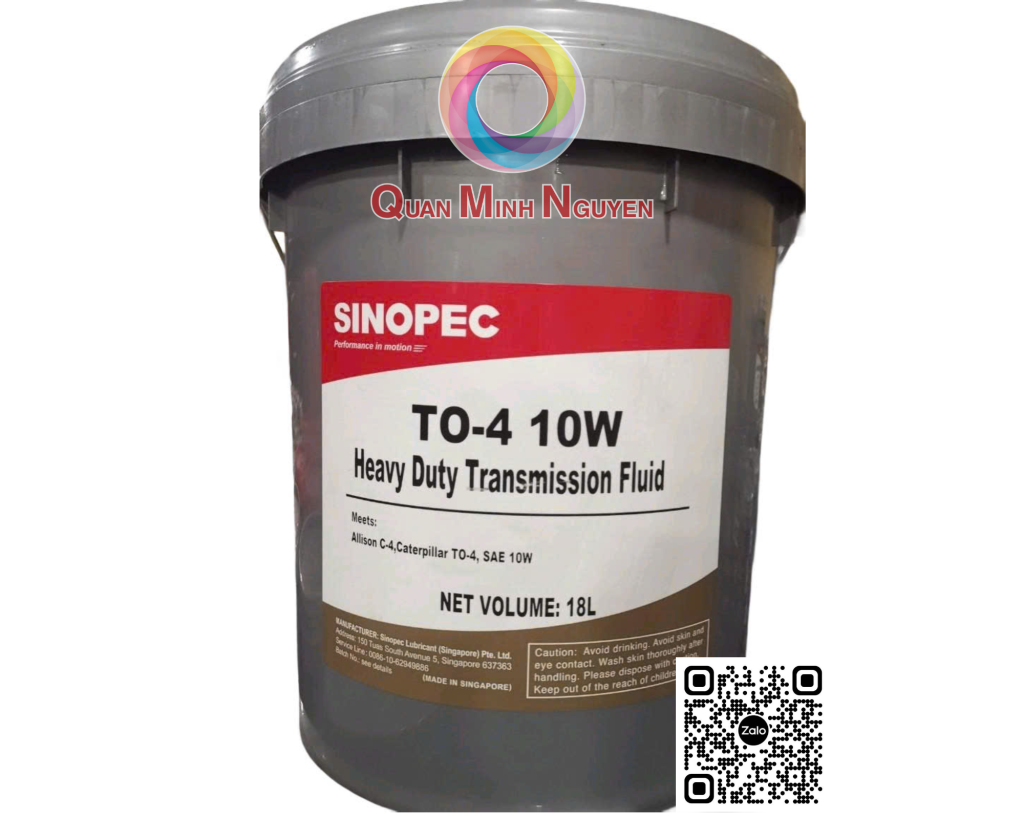 Dầu truyền động SINOPEC TO-4 10W