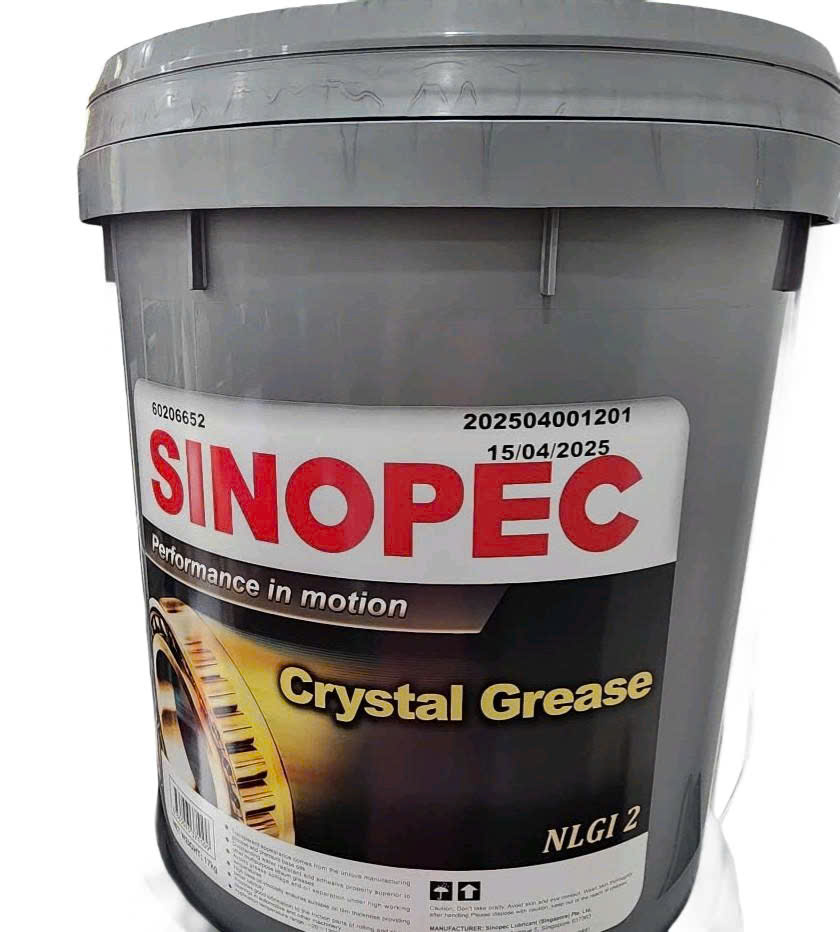 Mỡ bôi trơn Sinopec Crystal NLGI 2