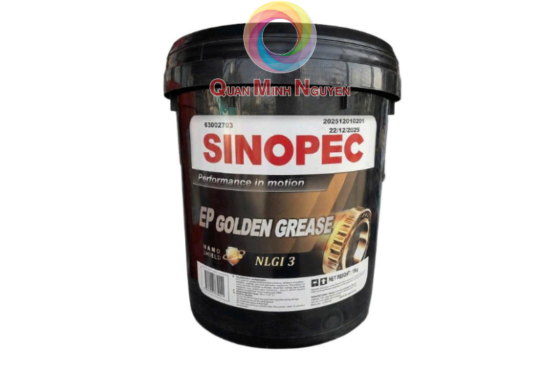Mỡ bôi trơn Sinopec Golden EP Grease NLGI 3